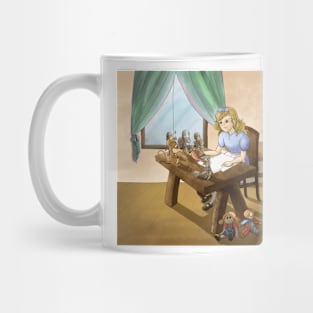 The Little Doll Girl Mug